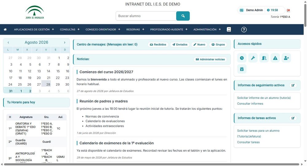 Pantalla principal
