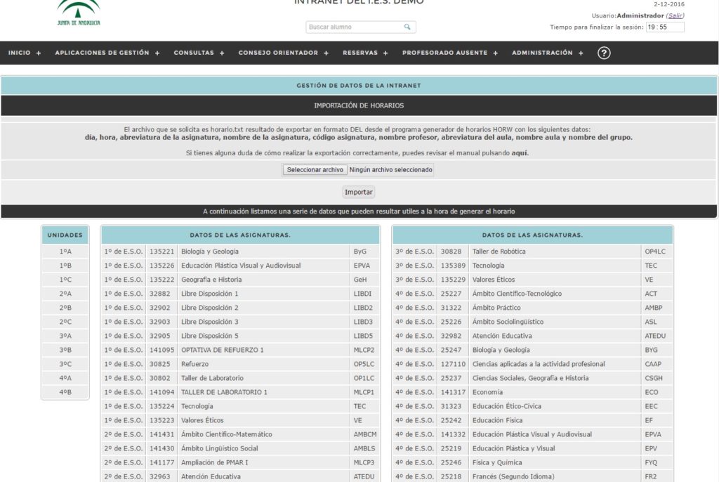 importar_horario